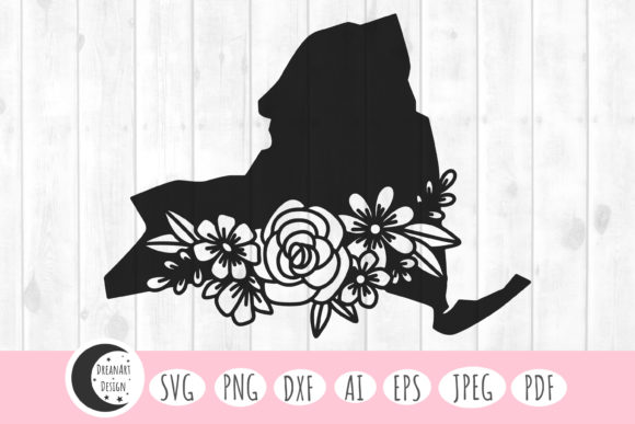 Floral New York State Designs: A Digital Craft Resource for Varied Projects