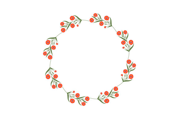 The Elegance of Frame Floral Ornate Beauty for Versatile Design Projects