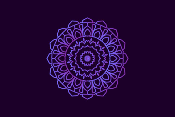 The Mandala Floral Circle Arabic Beauty Design: A Versatile Digital Asset for Creative Workflows