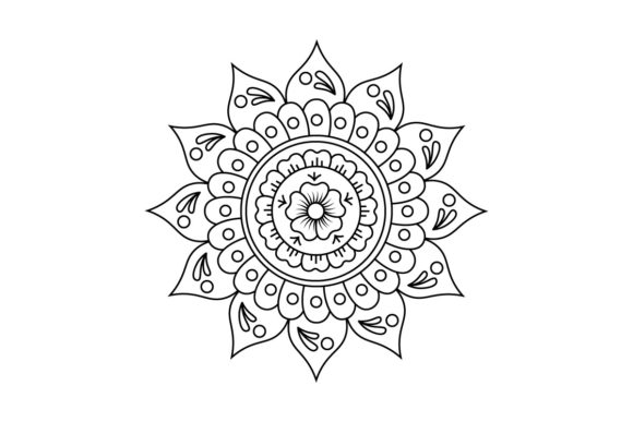 The Mandala Sketch Vector: A Bridge Between Art and Function
