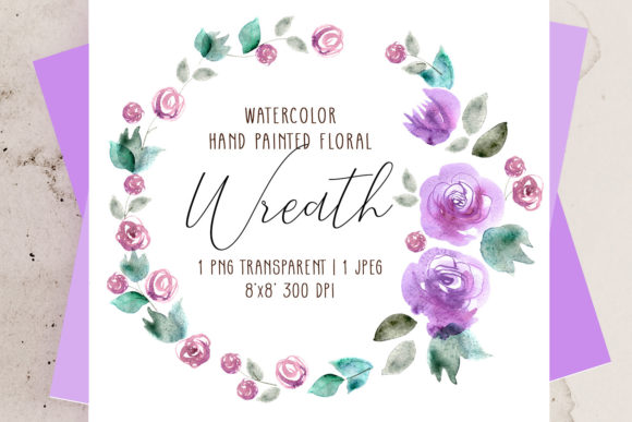 The Watercolor Floral Wreath: A Timeless Design Element for Modern Creativity