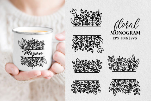Understanding the 4 Floral Split Monogram Frame Collection